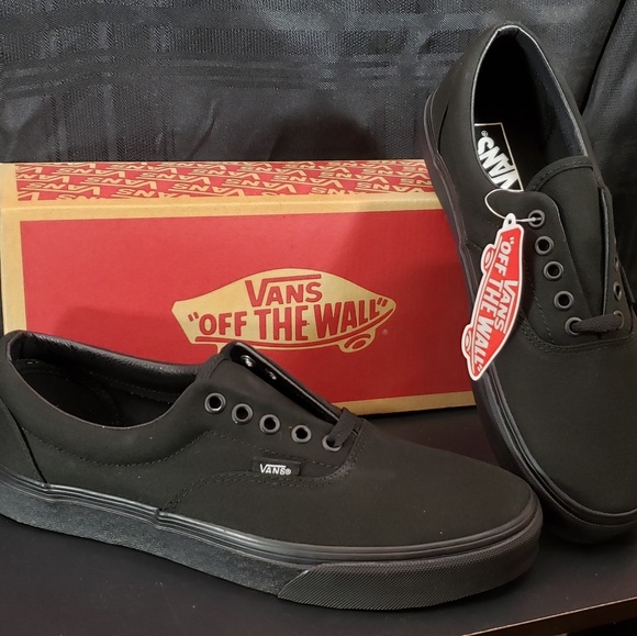 New! Vans Era Classic Black/Black - Picture 6 of 6